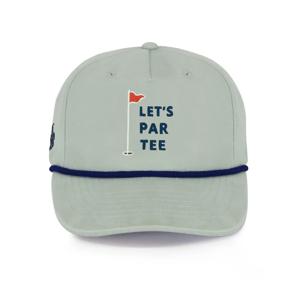 NWT Let's Par Tee Rope Golf Hat